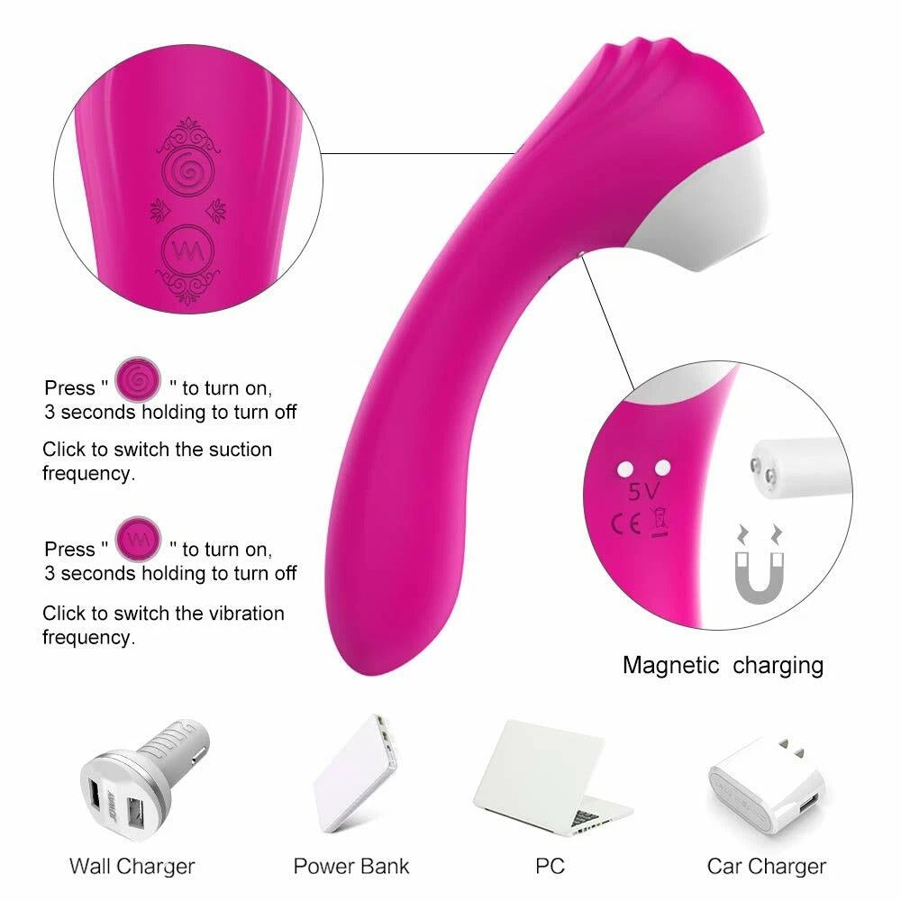 Premium Clit Sucker Vibrator