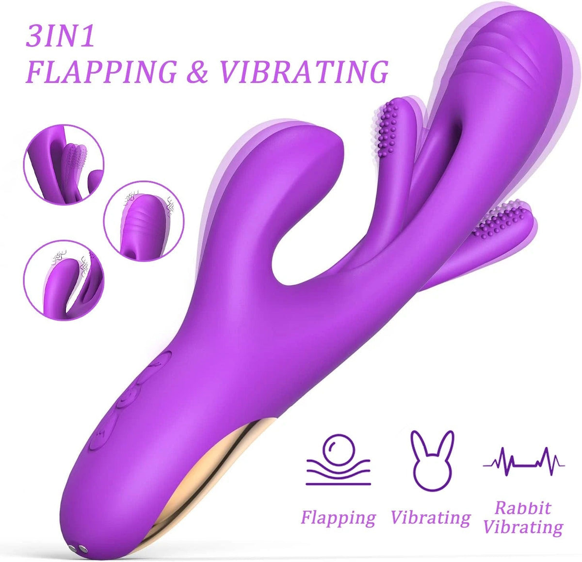 Tapping Sucking Clit Vibrator