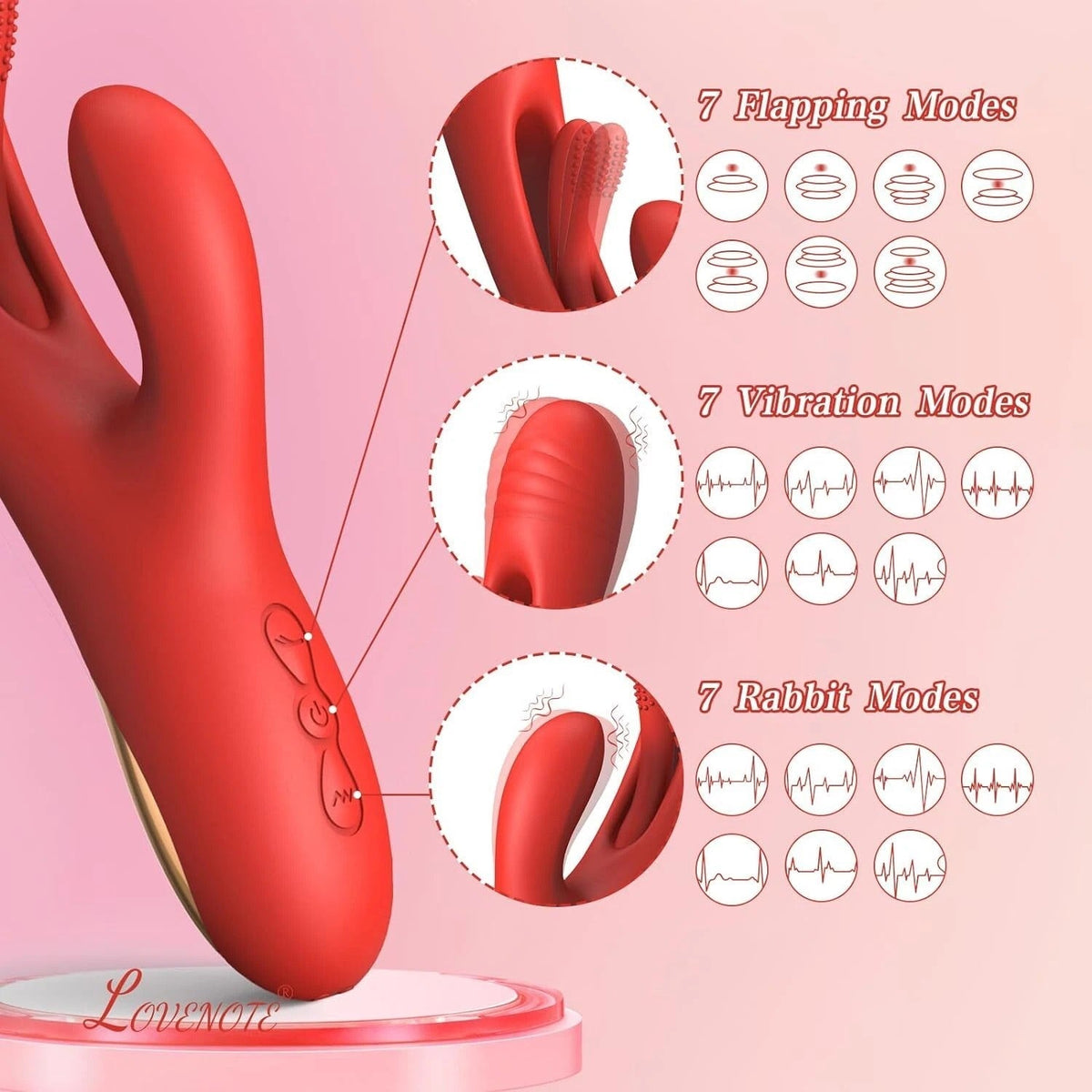 Tapping Sucking Clit Vibrator