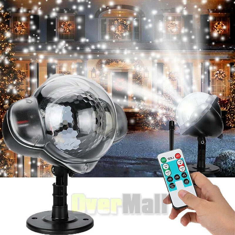 Outdoor LED Snowflake Projector Light