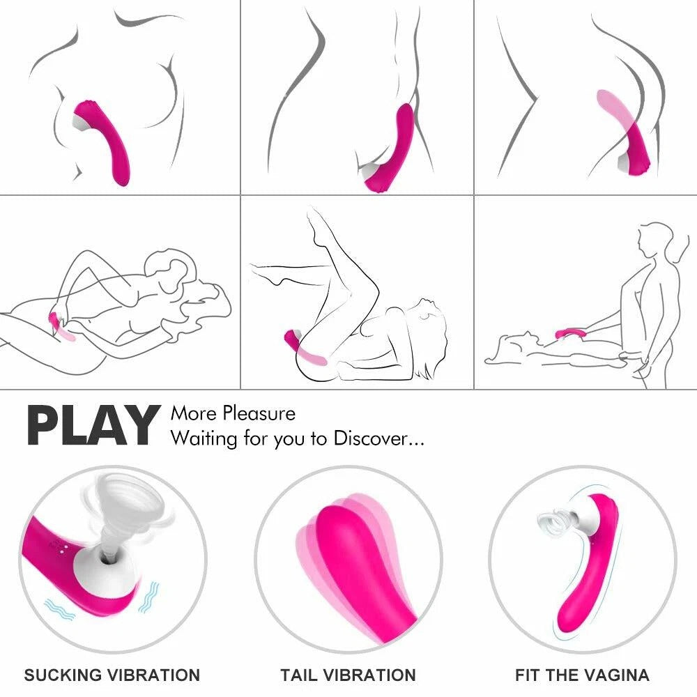Premium Clit Sucker Vibrator