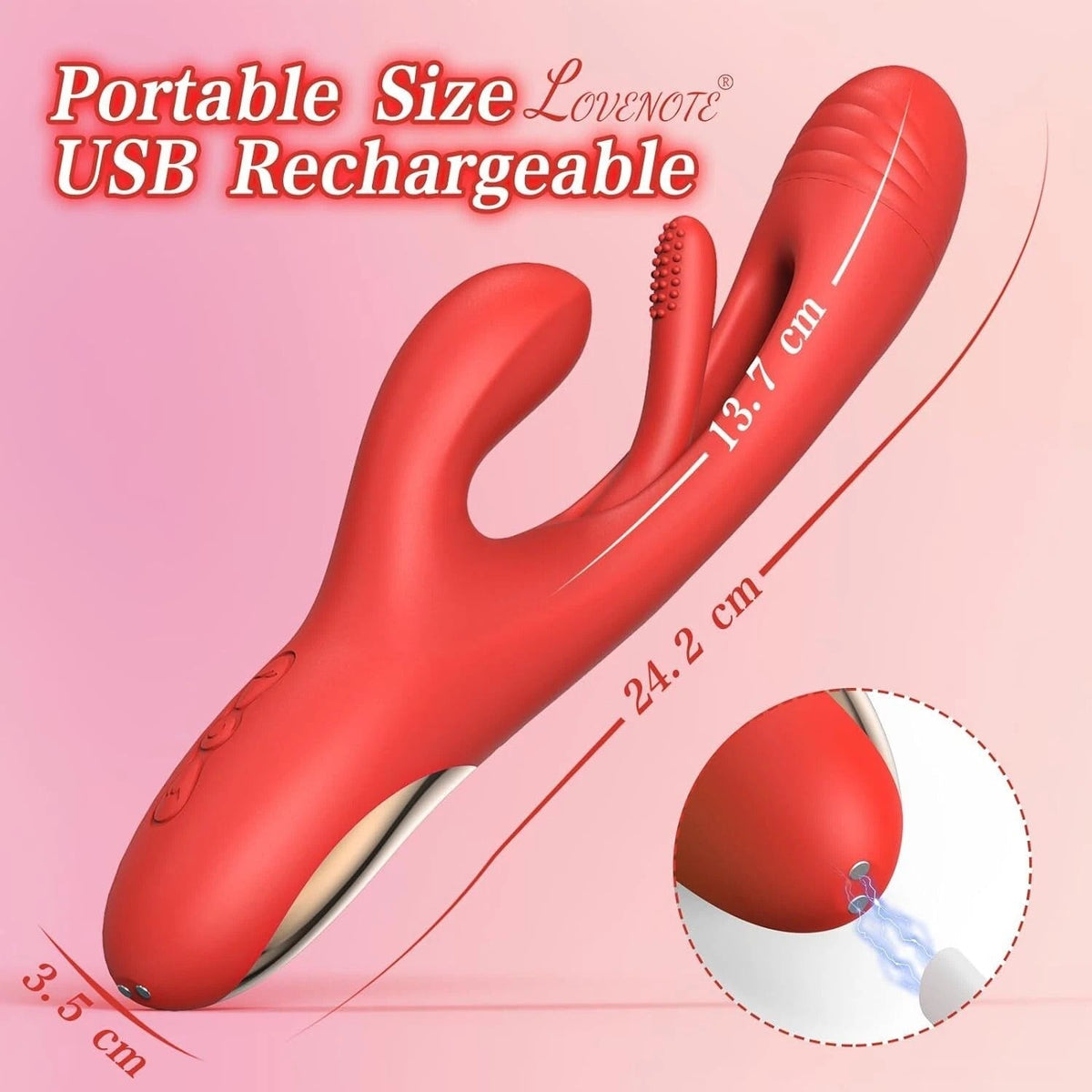 Tapping Sucking Clit Vibrator