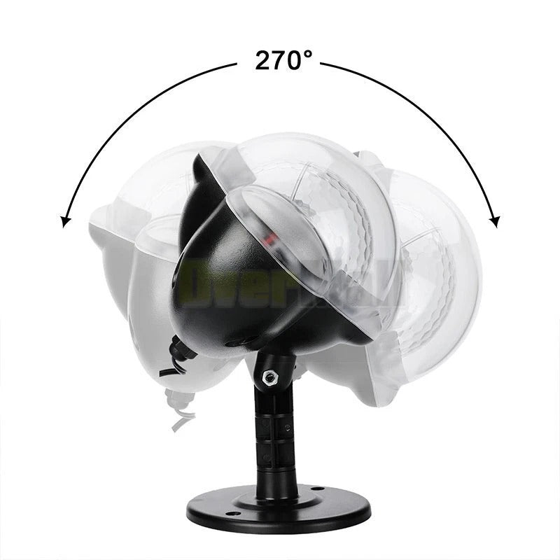 Outdoor LED Snowflake Projector Light