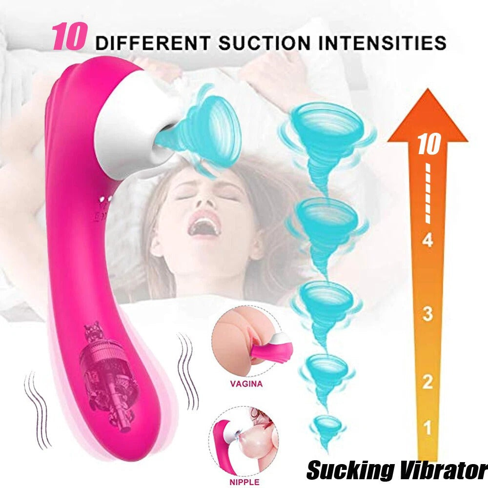 Premium Clit Sucker Vibrator