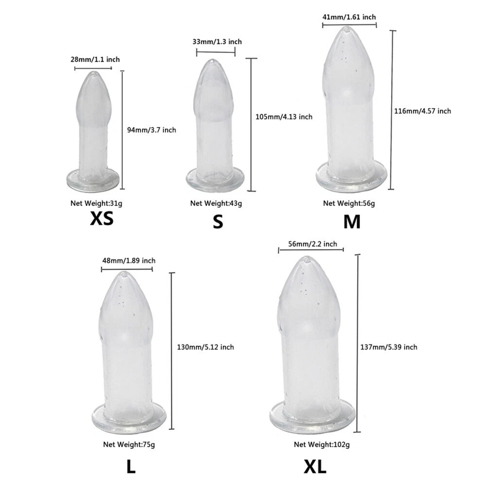 Hollow Anal Butt Plug