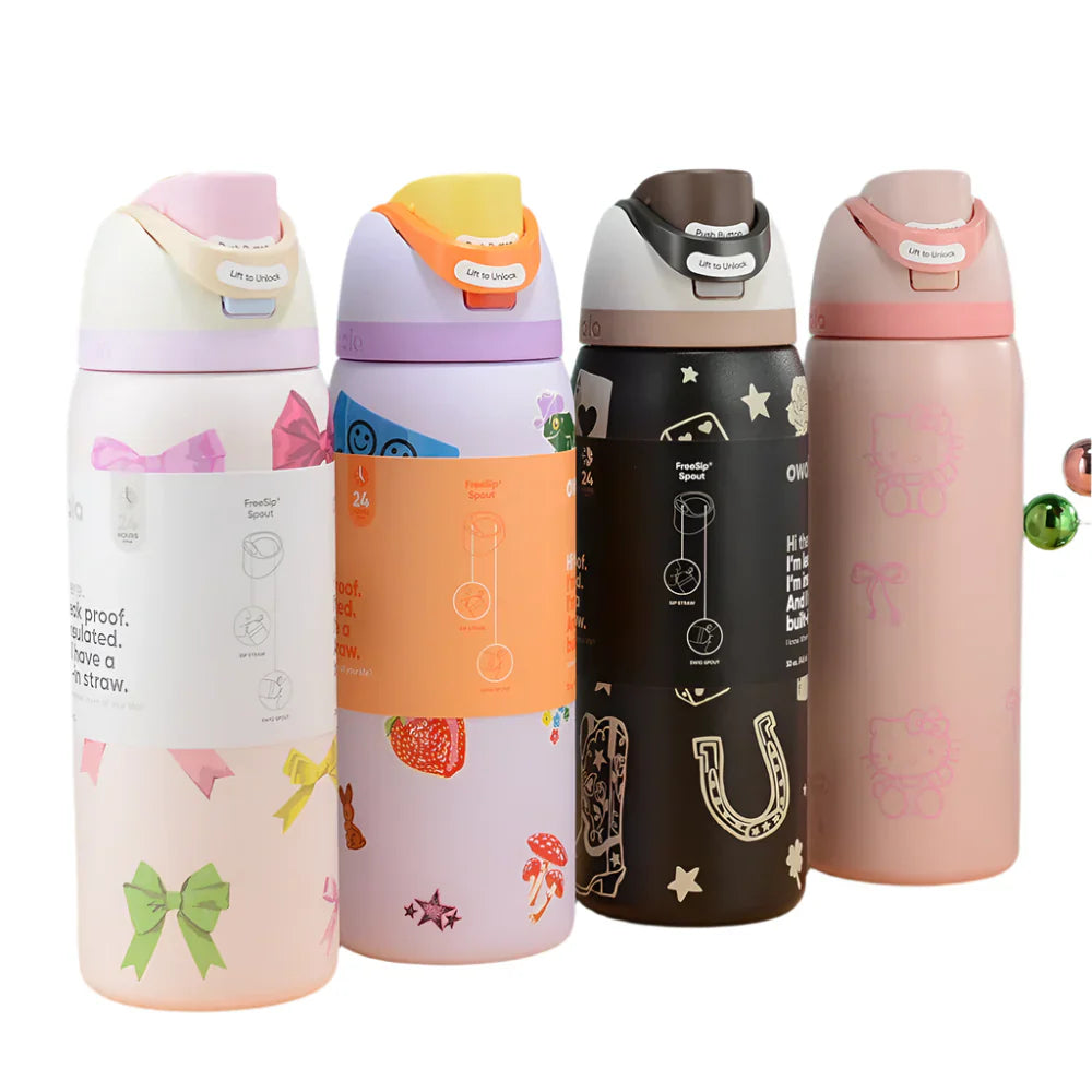 Owala FreeSip Avocado Green Bottle