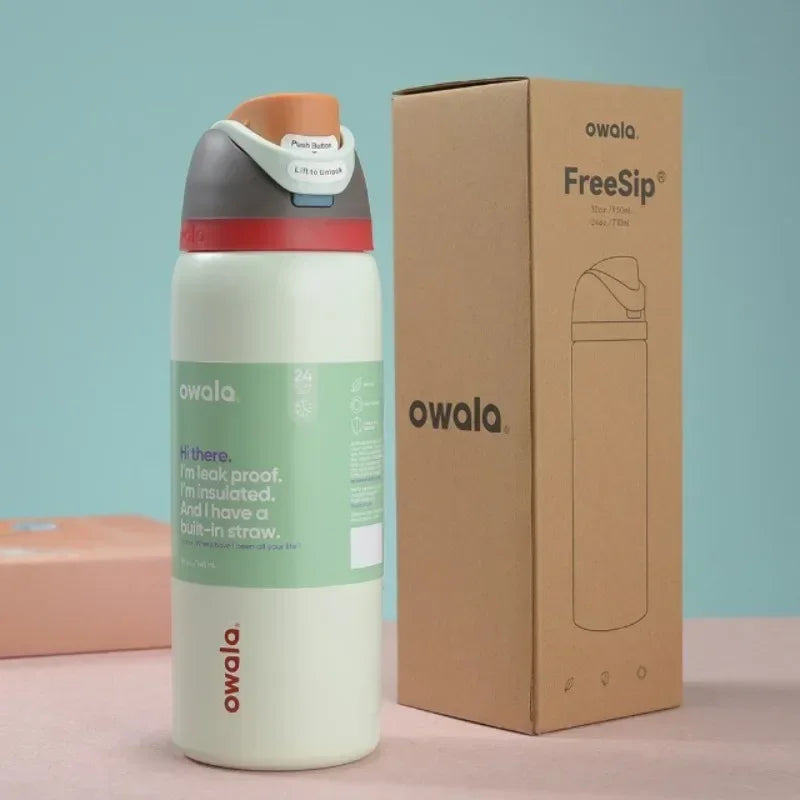 Owala Free Sip Water Bottle Sky Blue