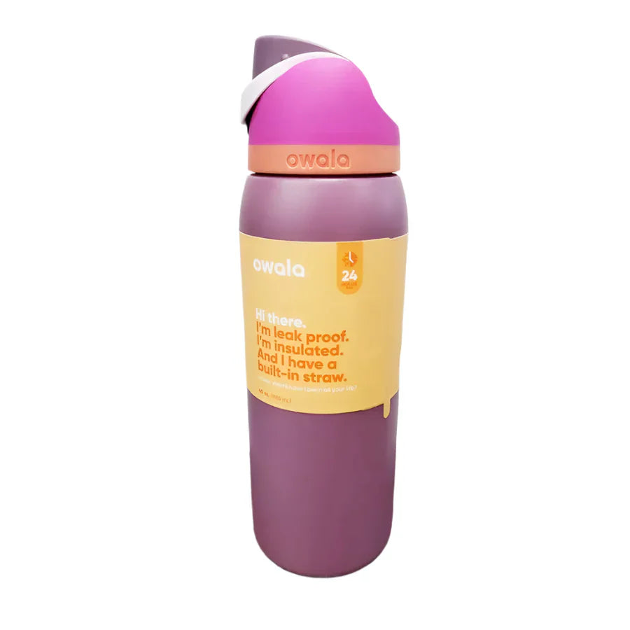 Owala FreeSip Black Panther Bottle
