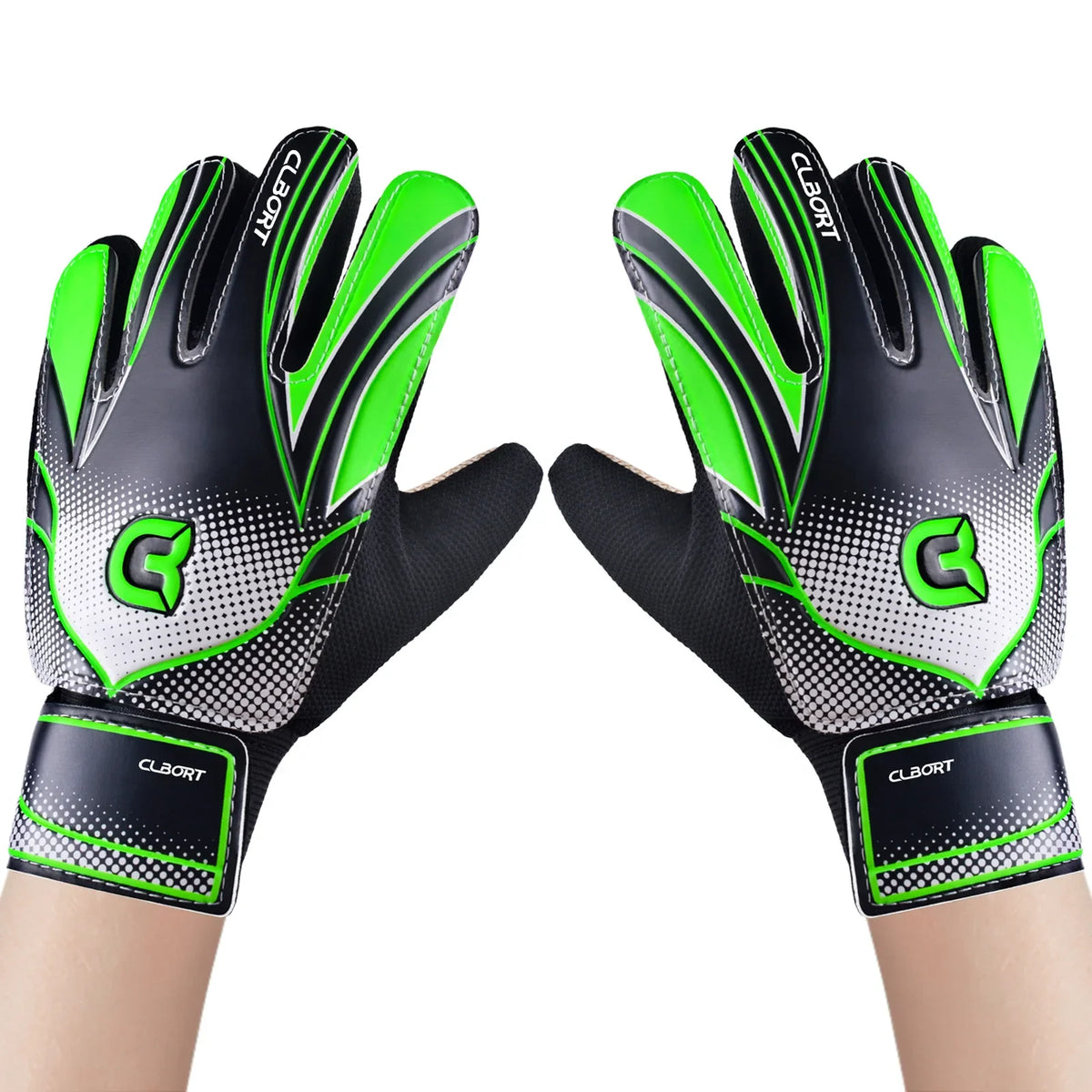 Non-Slip Double Wrist Goalie Gloves
