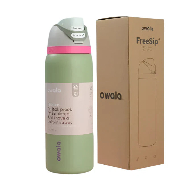 Owala Free Sip Water Bottle Rose
