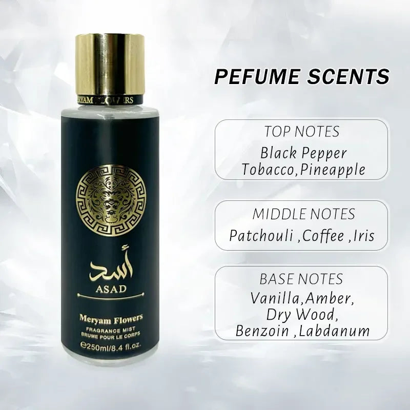 250ML Yara Women's Perfume – Long-Lasting Mist