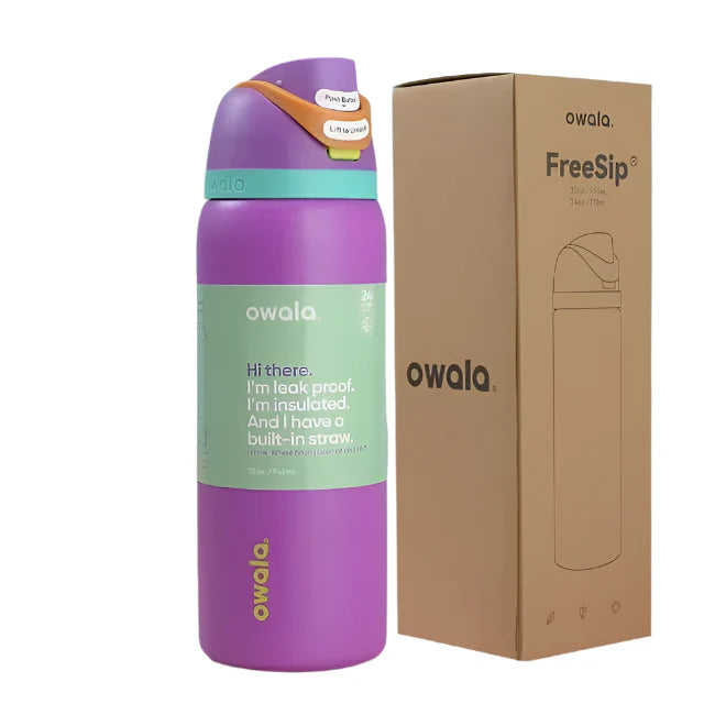 Owala Free Sip Water Bottle Rose