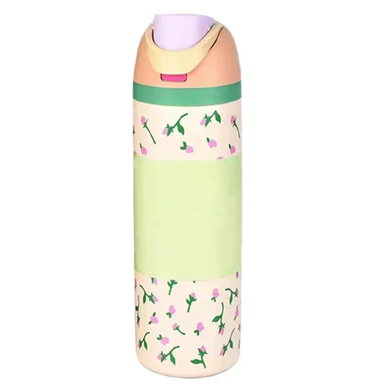 Owala BPA-Free insulated Straw Water Bottle - Darling Daisy