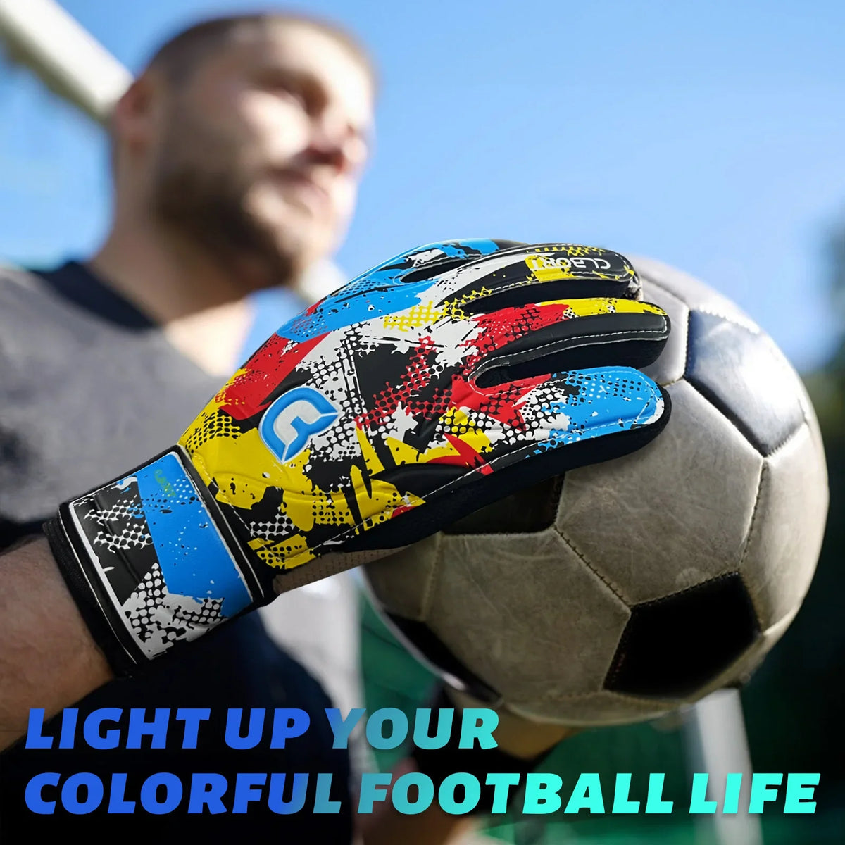 Graffiti Strong Grip Goalkeeper Gloves