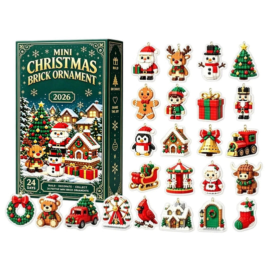 Mini Christmas Brick Advent Calendar 2026